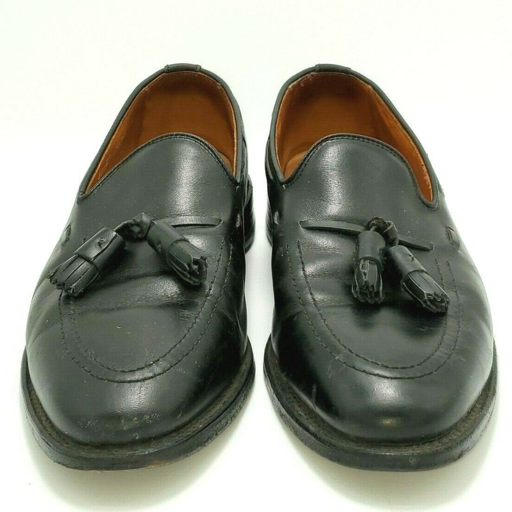 Allen Edmonds Grayson Calfskin Tassel Loafers 9.5D
